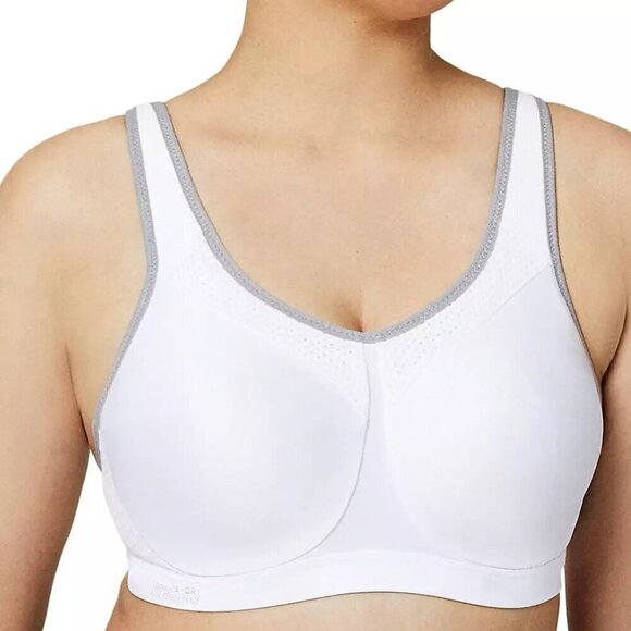 Glamorise Sport High Impact Underwire Sports Bra Full Figure 46D NEW - Picture 3 of 13